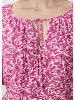 comma Bluse kurzarm in Pink