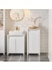 SoBuy Badezimmerschrank in Reinweiß - (W) 35 x (H) 85.5 x (L) 45 cm