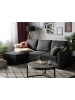 Beliani Ecksofa NESNA in Schwarz/Braun - (W) 228 x (H) 84 x (L) 145 cm