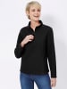 WITT WEIDEN Fleece-Shirt in schwarz