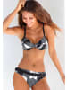 LASCANA Bügel-Bikini in grau-bedruckt