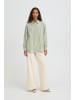ICHI Hemd langarm IHFLUCA Loose fit in GREEN STRIPE