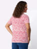 WITT WEIDEN Rundhals-Shirt in erdbeere-flamingo-bedruckt
