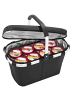 Reisenthel thermo carrybag ISO - Einkaufskorb mit Kühlfunktion 29 cm (twist silver) in schwarz