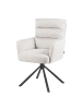 DUBI Möbel 2er-Set: Drehstuhl Mika-Jana in Creme - (B)59 x (H)94 x  (T)66 cm