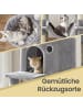 Feandrea Katzenbaum Clawfy in Grau - (B)48.5 x (H)203.5 x (T)59 cm