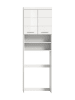 ebuy24 Waschmaschinenschrank Scout Weiß 63 x 24 cm