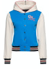 Queen Kerosin Queen Kerosin College Sweatjacke Wonder Woman in blau