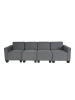 MCW Modular 4-Sitzer Sofa Moncalieri, Grau