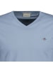 Gant T-Shirt 1er Pack in Hellblau