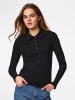 Pieces Polo shirt in Black
