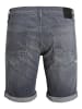 Jack & Jones Knielange Jeans Shorts JJIRICK JJFOX in Grau