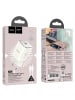 HOCO Netz-Ladegerät Typ C + Kabel Typ C auf Typ C PD QC 30W in Schwarz