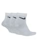 Nike Socken 6er Pack in Schwarz/Weiß