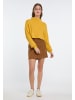 IZIA Damen Strick Pullover in Gelb