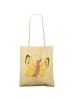 Mr. & Mrs. Panda Tasche Schmetterling Zitronenfalter ohne Spruch in Gelb Pastell