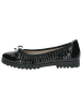 Caprice Ballerina in BLACK CROCO