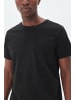 Matinique T-shirt MAJermane Gerade Passform in Black