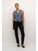 Kaffe Weste KAulrikke Tight fit in Indigo Pinstripe