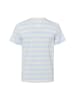 Marie Lund Shirt in hellblau vanille - 0003