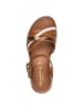 Tamaris WIDE FIT Sandale in COGNAC COMB