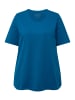 Ulla Popken Shirt in classic mittelblau