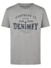 DENIMFY T-Shirt DFNuri in Grau