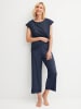 Calida 7/8-Pyjamahose in peacoat blue