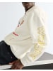 Wrangler Kapuzenpullover Graphic Zip in Bright White