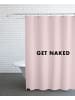 Juniqe Duschvorhang "Get Naked" in Rosa