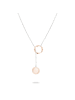 LIEBESKIND BERLIN Halskette The Organic Twist in bicolor silber / roségold