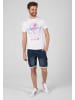 Timezone Cargo Jeans Shorts Kurze Bermuda Hose in Blau