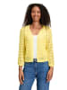 Betty Barclay Casual-Strickjacke mit Effektgarn in Gelb