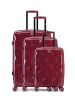 OBAGO 3 tlg. Kofferset AQUILA in Burgunderrot (95L/64L/37L)