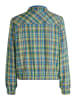 CARTOON Blazer-Jacke kariert in Green/Blue