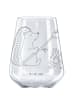 Mr. & Mrs. Panda Weinglas Igel Grillen ohne Spruch in Transparent