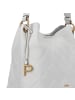 PICARD Broadway Schultertasche Leder 28 cm in white lily