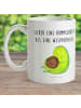 Mr. & Mrs. Panda Kaffeebecher Avocado Pfeifen mit Spruch in Weiß