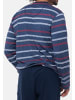 Ammann Schlafanzug Oberteil Cotton - Mix & Match in Dunkelblau