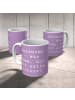 Mr. & Mrs. Panda Tasse Spruch Patenoma Liebe mit Spruch in Lavendeltraum