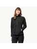 Jack Wolfskin Fleecejacke in schwarz