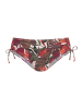 LASCANA Bikini-Hose in rot bedruckt
