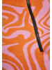 Swirly Damen Pullover in PINK ORANGE