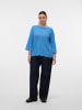 Vero Moda Strickpullover in Azure Blue