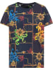 Carlo Colucci T-Shirt Consonni in Navy