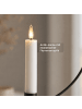 STAR Trading LED Lichterkranz Flamme Ring, schwarz, 30cm in Schwarz