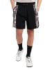 Carlo Colucci Shorts Feil in Schwarz / Grau