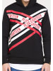 PLUS EIGHTEEN Herren Kapuzenpullover in Schwarz