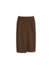 Marc O'Polo DENIM Wadenlanger Rock flared in Hazelnut Brown
