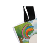 Mr. & Mrs. Panda Damen Schultertasche Einhorn Stolzieren Design ... in Weiß
